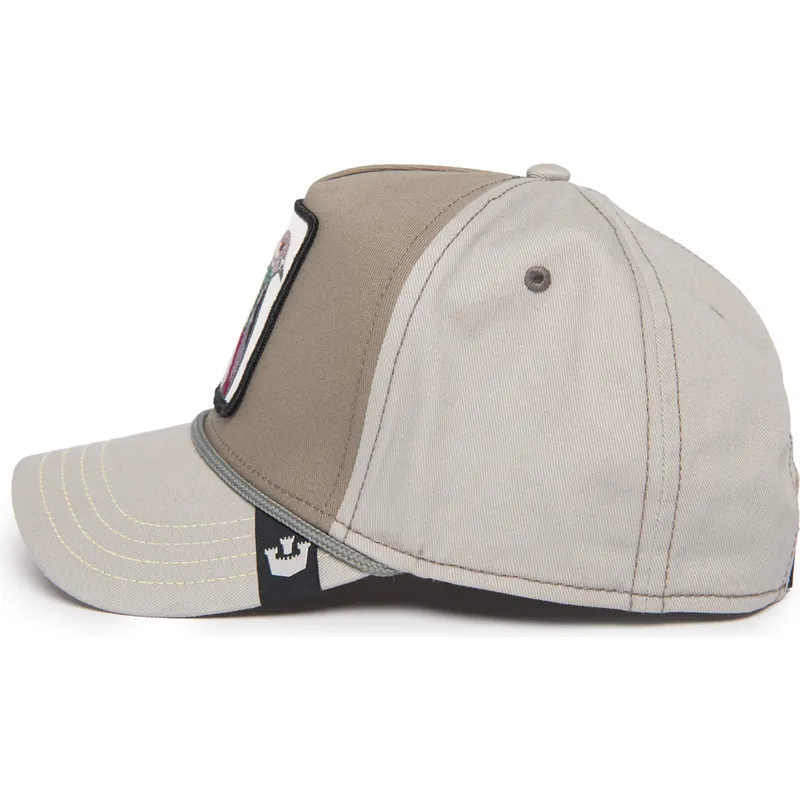 shapka-izvita-siv-snapbek-paloma-homie-pigeon-100-the-farm-all-over-canvas-the-farm-ot-goorin-bros