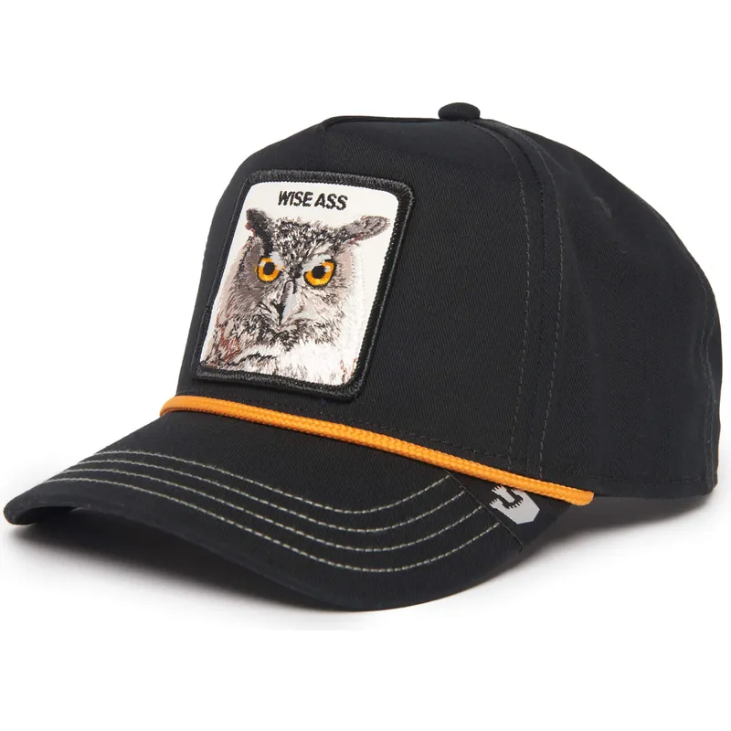 shapka-izvita-cherna-snapbek-wise-owl-100-the-farm-all-over-canvas-the-farm-ot-goorin-bros shapka-izvita-cherna-snapbek-wise-owl-100-the-farm-all-over-canvas-the-farm-ot-goorin-bros