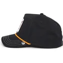 schwarze-snapback-cap-mit-gebogenem-schirm-wise-owl-100-the-farm-all-over-canvas-von-goorin-bros