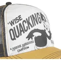 trucker-cap-weiss-schwarz-und-gelb-duffy-duck-loo8-duc1-looney-tunes-von-capslab