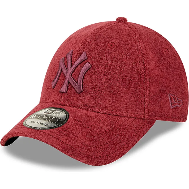 shapka-izvita-chervena-reguliruem-9forty-towelling-na-new-york-yankees-mlb-ot-new-era shapka-izvita-chervena-reguliruem-9forty-towelling-na-new-york-yankees-mlb-ot-new-era