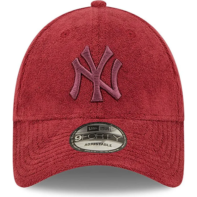 shapka-izvita-chervena-reguliruem-9forty-towelling-na-new-york-yankees-mlb-ot-new-era shapka-izvita-chervena-reguliruem-9forty-towelling-na-new-york-yankees-mlb-ot-new-era