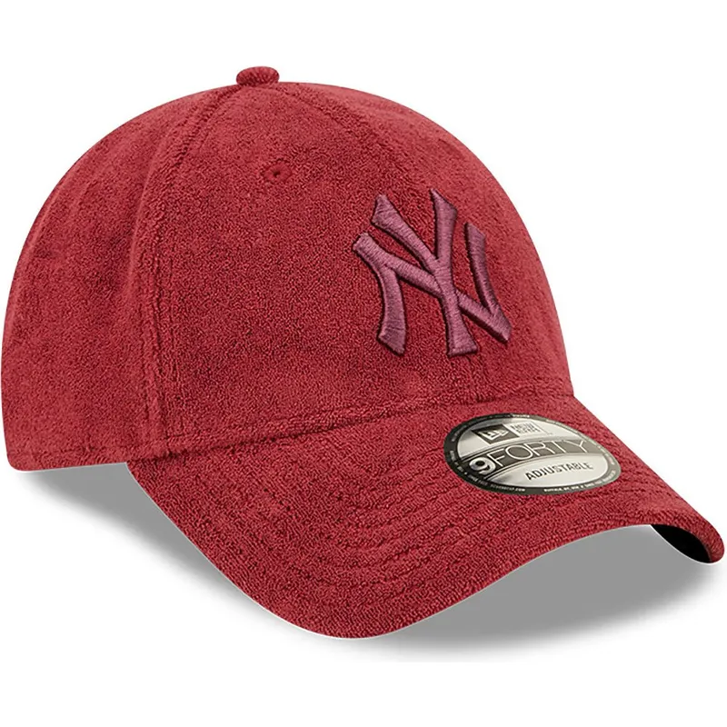 shapka-izvita-chervena-reguliruem-9forty-towelling-na-new-york-yankees-mlb-ot-new-era shapka-izvita-chervena-reguliruem-9forty-towelling-na-new-york-yankees-mlb-ot-new-era