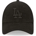 shapka-izvita-cherna-reguliruem-9forty-towelling-na-los-angeles-dodgers-mlb-ot-new-era