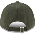verstellbare-grune-gebogene-kappe-mit-grunem-logo-9forty-towelling-der-new-york-yankees-mlb-von-new-era