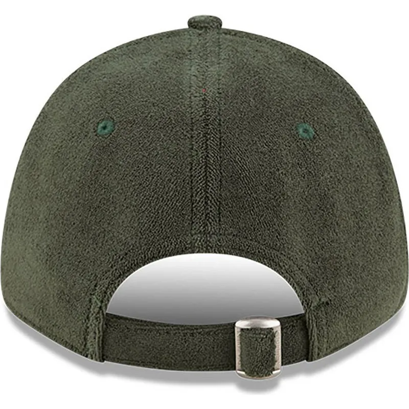 shapka-izvita-zelena-reguliruem-9forty-towelling-na-new-york-yankees-mlb-ot-new-era
