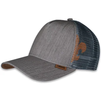 Grau Trucker Cap HFT Linen 2014 von Djinns