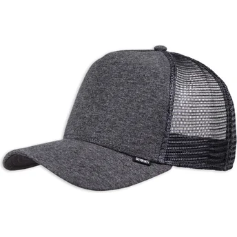 Шапка извита тракер сив снапбек Cut & Sew HFT от Djinns