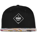 sort-flad-snapback-kasket-rubber-aztek-fra-djinns