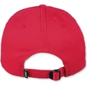 casquette-courbee-rouge-ajustable-brushed-twill-truefit-20-djinns