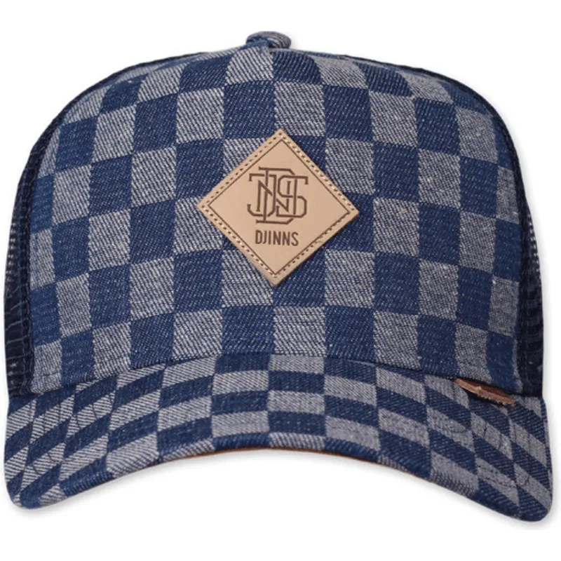 shapka-izvita-traker-sinya-snapbek-hft-denim-check-ot-djinns