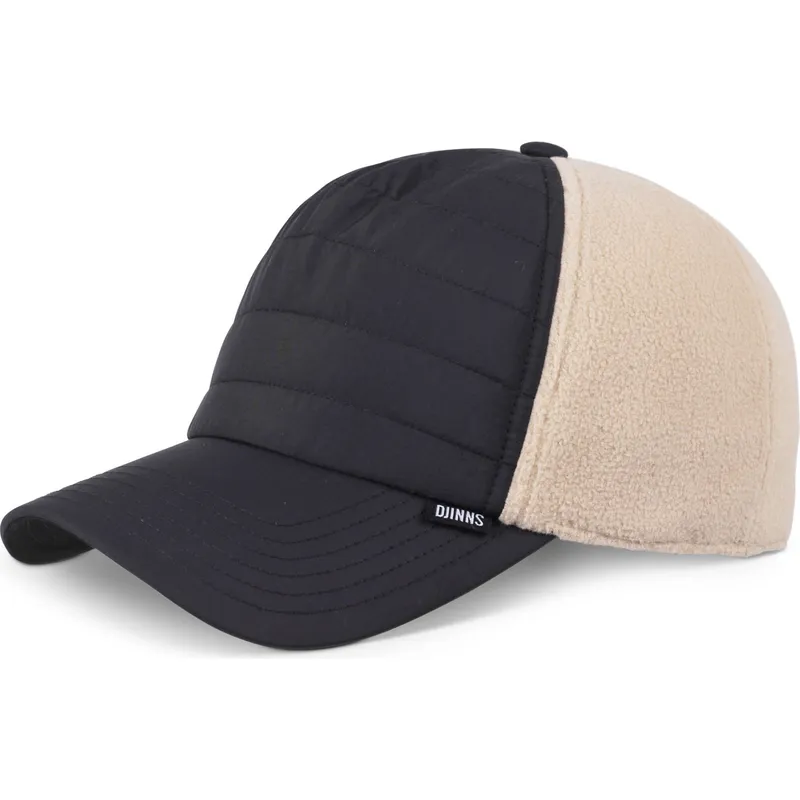 shapka-izvita-cherna-snapbek-hft-puffy-nylon-ot-djinns