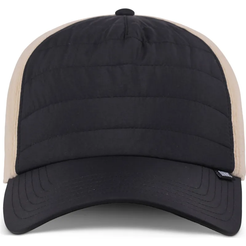 shapka-izvita-cherna-snapbek-hft-puffy-nylon-ot-djinns