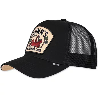 Djinns Do Nothing Club HFT DNC Sloth Black Trucker Hat