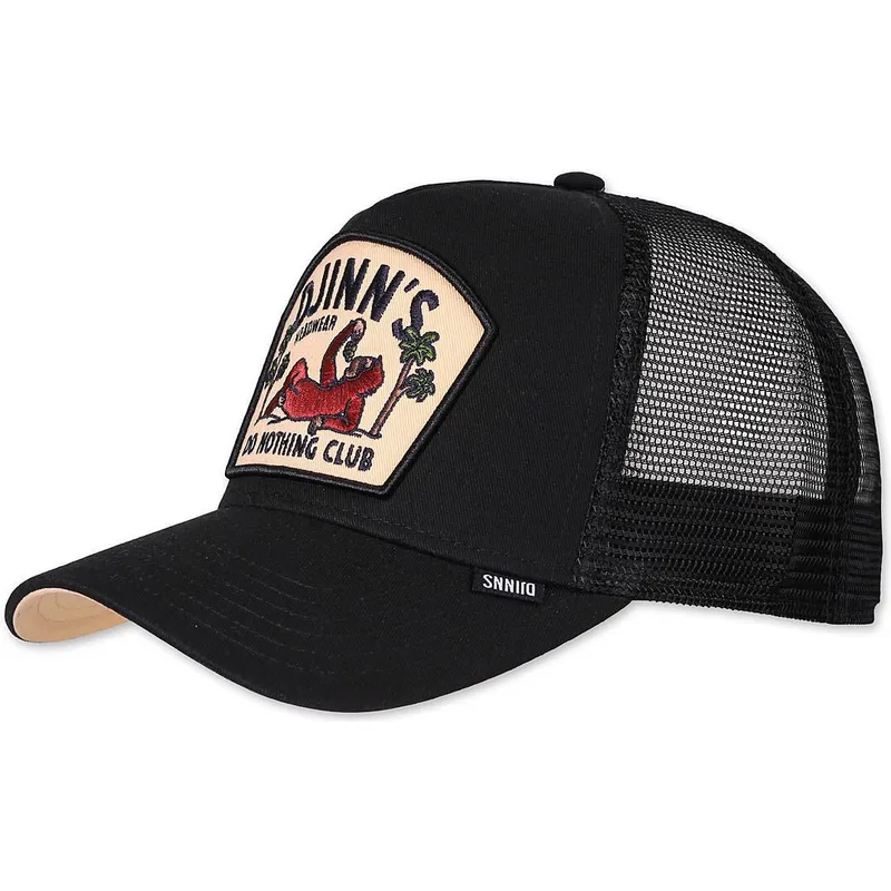 schwarze-trucker-cap-do-nothing-club-hft-dnc-sloth-von-djinns