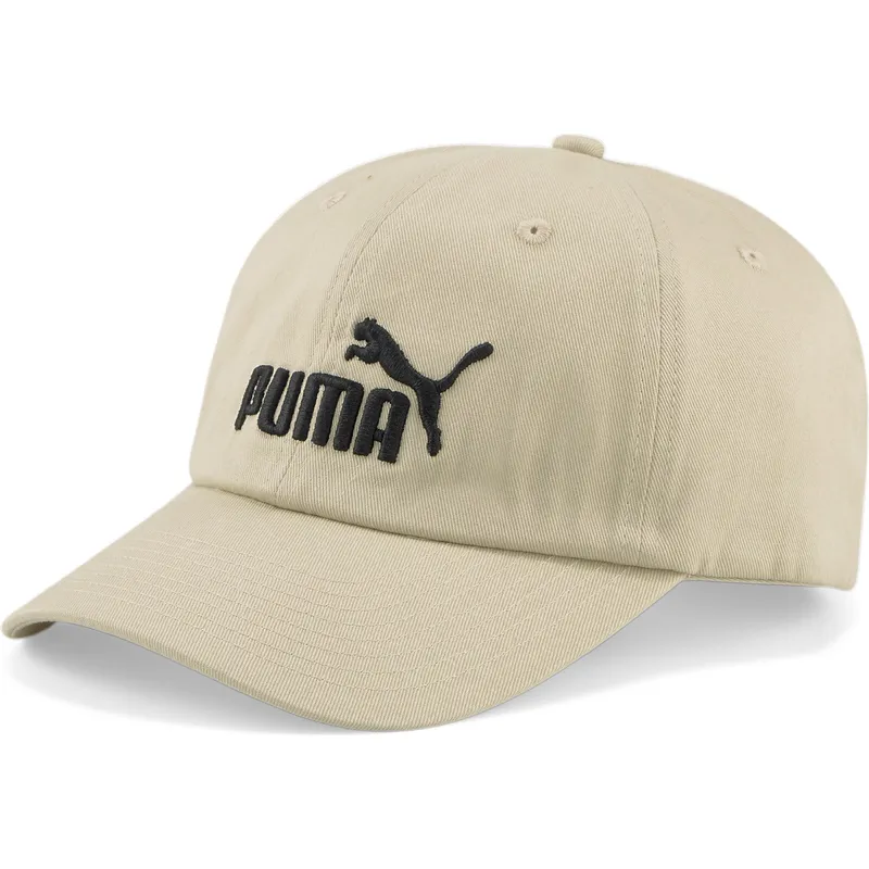 shapka-izvita-bezhov-reguliruem-essentials-no1-ot-puma