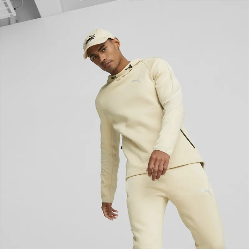shapka-izvita-bezhov-reguliruem-essentials-no1-ot-puma