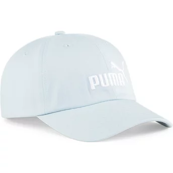 Puma Curved Brim Essentials No.1 Light Blue Adjustable Cap