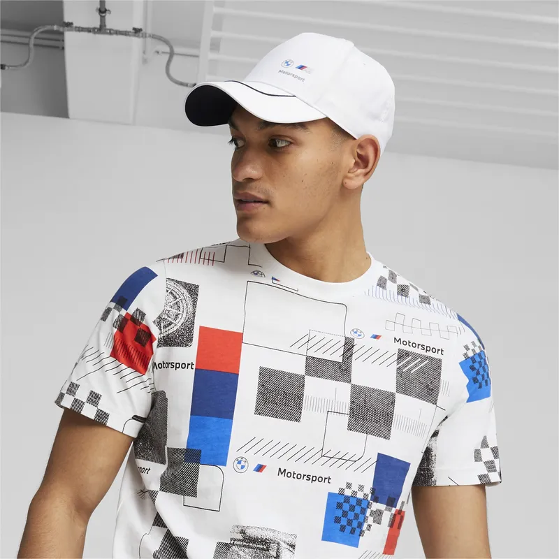 shapka-izvita-byala-snapbek-motorsport-bb-na-bmw-ot-puma