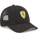 shapka-izvita-traker-cherna-snapbek-race-na-ferrari-formula-1-ot-puma