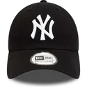 shapka-izvita-cherna-reguliruem-9twenty-league-essential-na-new-york-yankees-mlb-ot-new-era