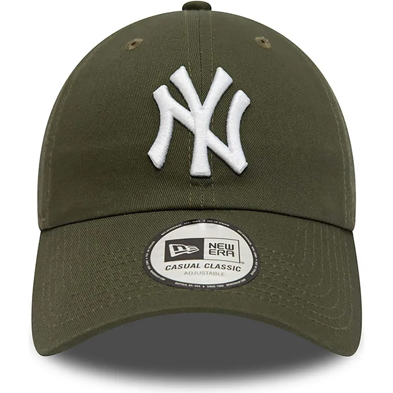 shapka-izvita-zelena-reguliruem-9twenty-league-essential-na-new-york-yankees-mlb-ot-new-era