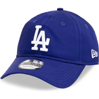 New Era Los Angeles Dodgers MLB 9TWENTY League Essential justerbar blå buet kasket
