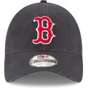 justerbar-morkebla-buet-kasket-9twenty-core-classic-boston-red-sox-mlb-fra-new-era