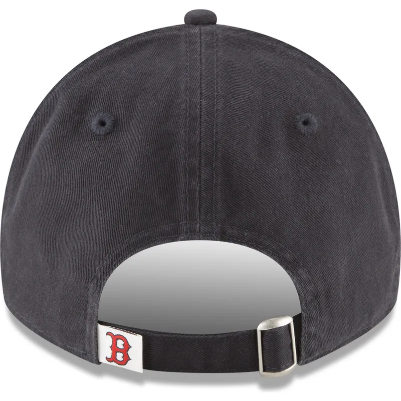 new-era-izvita-periferiya-9twenty-core-classic-boston-red-sox-mlb-tmnosinya-reguliruema-shapka