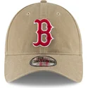 shapka-izvita-kafyav-reguliruema-9twenty-core-classic-na-boston-red-sox-mlb-ot-new-era