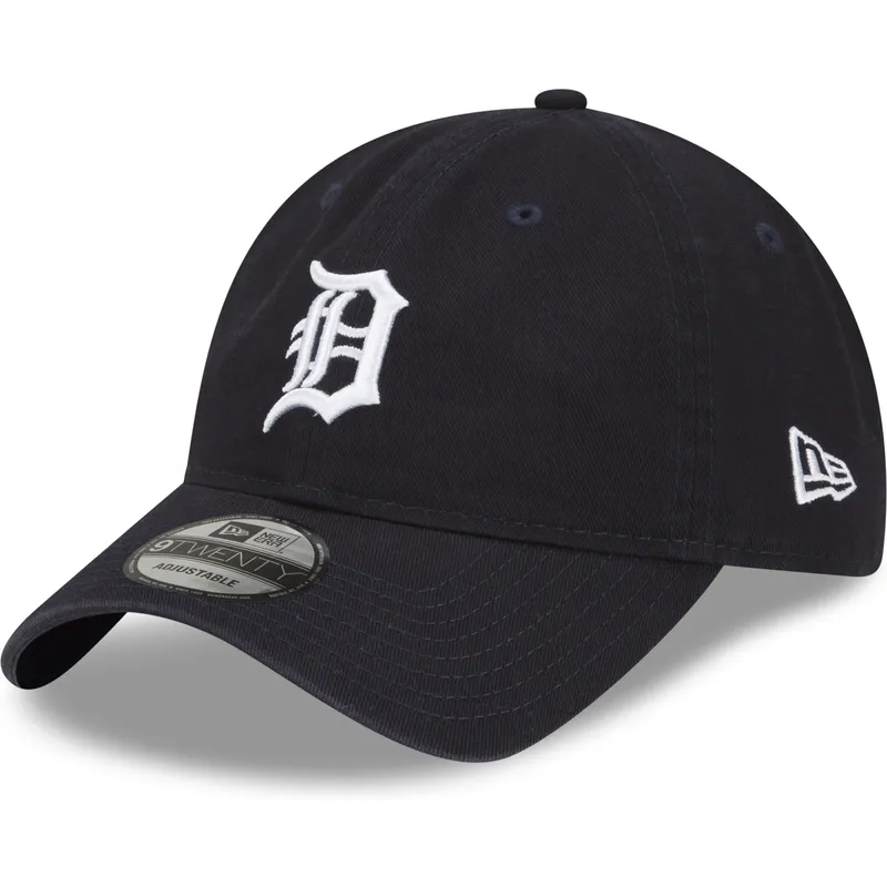 shapka-izvita-tmnosin-reguliruem-9twenty-core-classic-na-detroit-tigers-mlb-ot-new-era