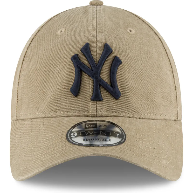 shapka-izvita-kafyav-reguliruem-9twenty-core-classic-na-new-york-yankees-mlb-ot-new-era