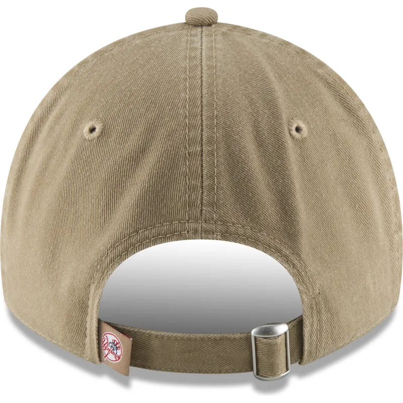 shapka-izvita-kafyav-reguliruem-9twenty-core-classic-na-new-york-yankees-mlb-ot-new-era