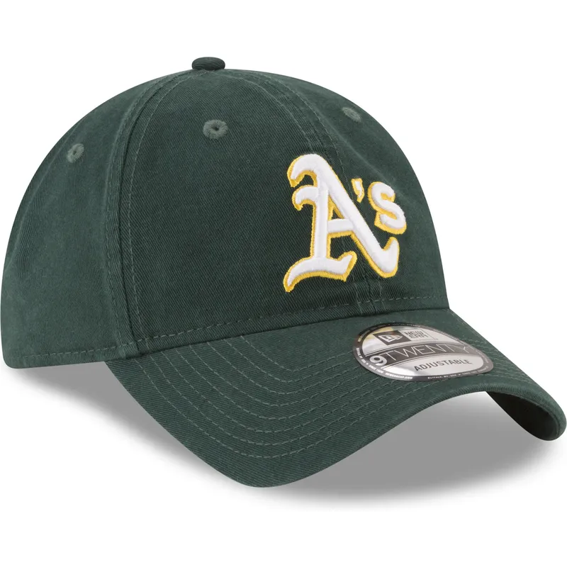 oakland-athletics-mlb-new-era-9twenty-core-classic-justerbar-gron-bollehat