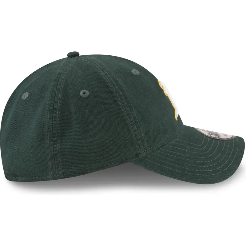 new-era-izvita-kozirka-9twenty-core-classic-oakland-athletics-mlb-zelena-reguliruema-shapka