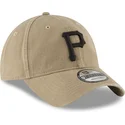 shapka-izvita-kafyav-reguliruem-9twenty-core-classic-na-pittsburgh-pirates-mlb-ot-new-era