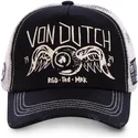 shapka-izvita-cherna-snapbek-za-deca-ot-von-dutch