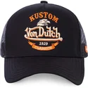 shapka-izvita-traker-cherna-snapbek-za-deca-eag-blk-ot-von-dutch