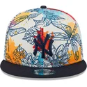 shapka-ploska-mnogocveten-snapbek-9fifty-spring-na-new-york-yankees-mlb-ot-new-era