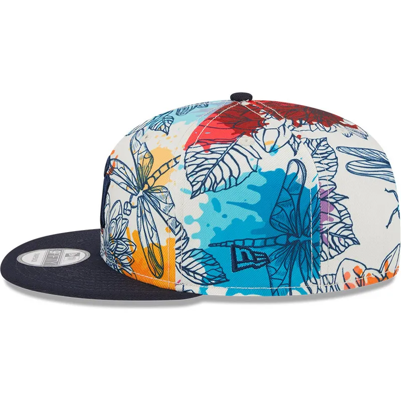 shapka-ploska-mnogocveten-snapbek-9fifty-spring-na-new-york-yankees-mlb-ot-new-era