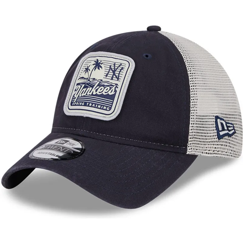 shapka-izvita-traker-tmnosin-snapbek-9twenty-stripe-na-new-york-yankees-mlb-ot-new-era
