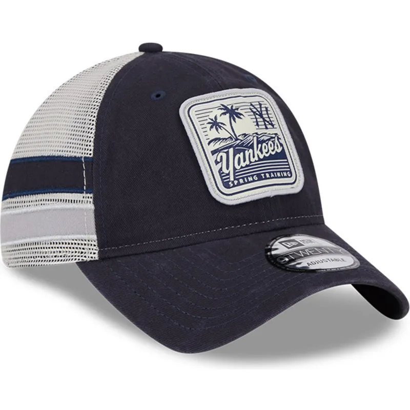shapka-izvita-traker-tmnosin-snapbek-9twenty-stripe-na-new-york-yankees-mlb-ot-new-era