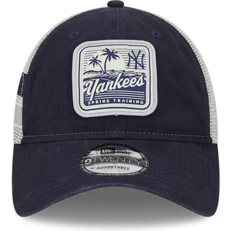 shapka-izvita-traker-tmnosin-snapbek-9twenty-stripe-na-new-york-yankees-mlb-ot-new-era