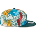 shapka-ploska-mnogocveten-snapbek-9fifty-spring-na-oakland-athletics-mlb-ot-new-era