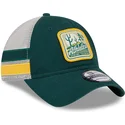 shapka-izvita-traker-zelena-snapbek-9twenty-stripe-na-oakland-athletics-mlb-ot-new-era