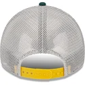 shapka-izvita-traker-zelena-snapbek-9twenty-stripe-na-oakland-athletics-mlb-ot-new-era