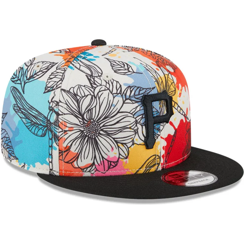 shapka-ploska-mnogocveten-snapbek-9fifty-spring-na-pittsburgh-pirates-mlb-ot-new-era