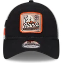 schwarz-weisse-trucker-kappe-9twenty-stripe-der-san-francisco-giants-mlb-von-new-era
