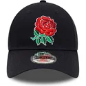 verstellbare-dunkelblaue-9forty-core-kappe-england-rugby-rfu-von-new-era