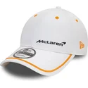 shapka-izvita-byala-reguliruem-9forty-contrast-piping-na-mclaren-racing-formula-1-ot-new-era